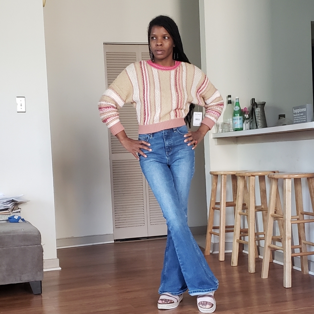 FREE PEOPLE "Sweet Child Combo" Sweater - Picture 16 of 16